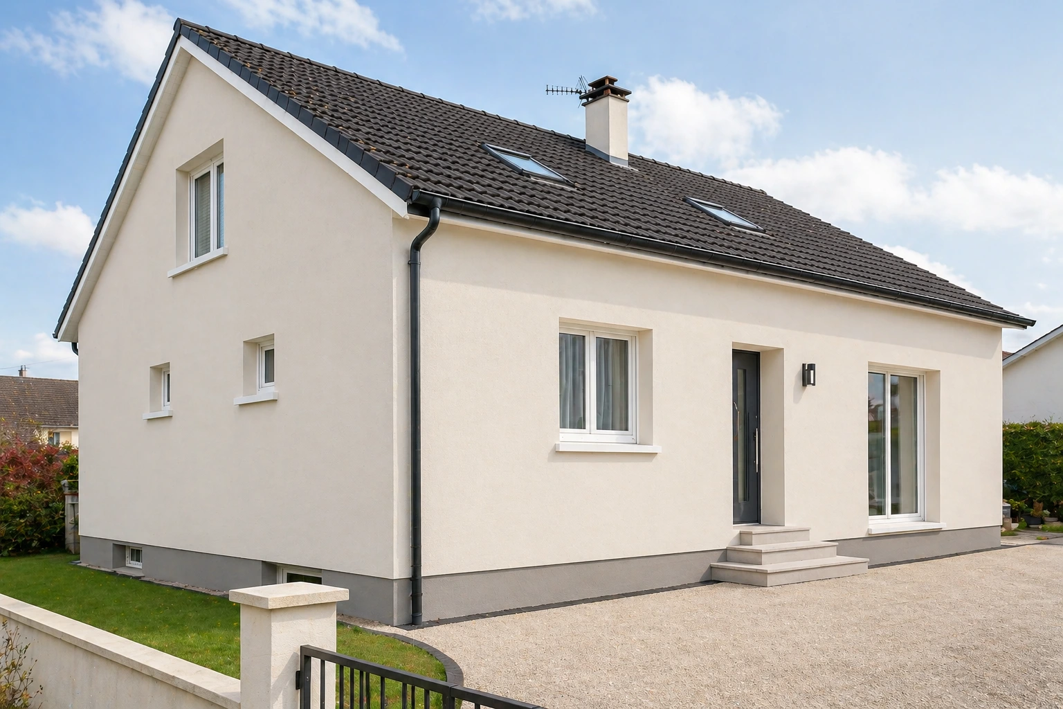 Avant travaux terrassement